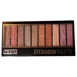 La Fille Eyeshadow Pallet Neutrals Shimmer‎ Metallics Sunset Earthy Artist MUA